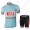 Set La Mitica Fausto Coppi 2021 abbigliamento Ciclismo Completo Maglia Ciclismo Corta e Salopette 9644-SSC