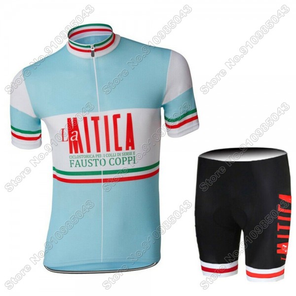 Set La Mitica Fausto Coppi 2021 abbigliamento Ciclismo Completo Maglia Ciclismo Corta e Salopette 9644-SSC Set La Mitica Fausto Coppi 2021 abbigliamento Ciclismo Completo Maglia Ciclismo Corta e Salopette 9644-SSC