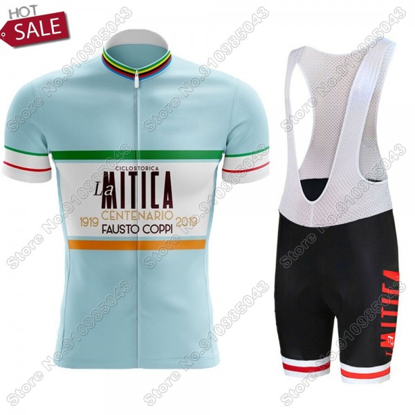 Set La Mitica Fausto Coppi 2021 abbigliamento Ciclismo Completo Maglia Ciclismo Corta e Salopette 4609-RPJ Set La Mitica Fausto Coppi 2021 abbigliamento Ciclismo Completo Maglia Ciclismo Corta e Salopette 4609-RPJ
