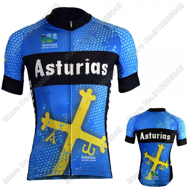 Asturias 2021 Maglia Ciclismo Manica Corta 1985-BXJ