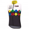 Abbigliamento uomo Santini UCI Gravel World Championship Fiandre Gilet 2024