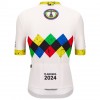 Abbigliamento uomo Santini UCI Gravel World Championship Fiandre 2024 Maglia - Bianco