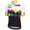 Abbigliamento uomo Santini UCI Gravel World Championship Fiandre 2024 Maglia - Nero