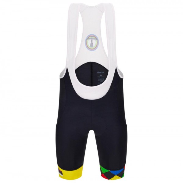 Abbigliamento uomo Santini UCI Gravel UCI World Championship Fiandre Salopette 2024 Abbigliamento uomo Santini UCI Gravel UCI World Championship Fiandre Salopette 2024
