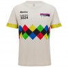 Abbigliamento uomo Santini UCI Gravel World Championship Fiandre 2024 T-shirt