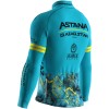 Abbigliamento uomo Maglia a maniche lunghe Biemme Astana Qazaqstan 2024