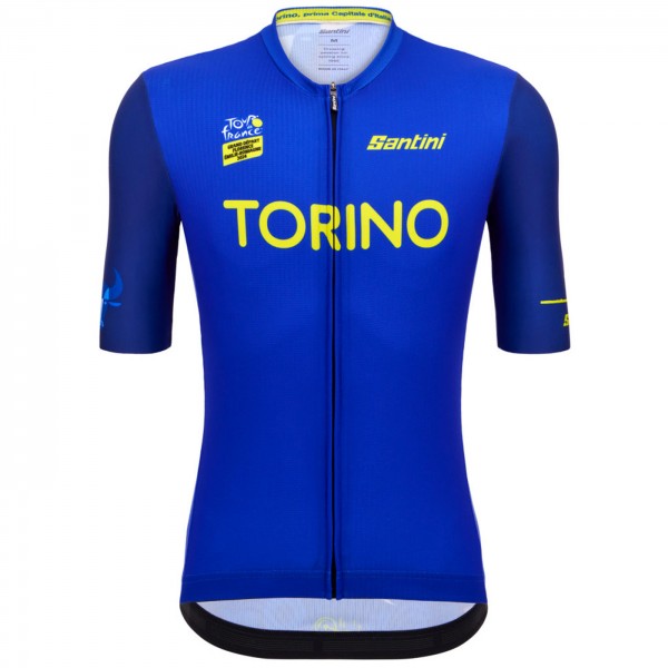 Abbigliamento Uomo Santini Tour de France 2024 Maglia Torino