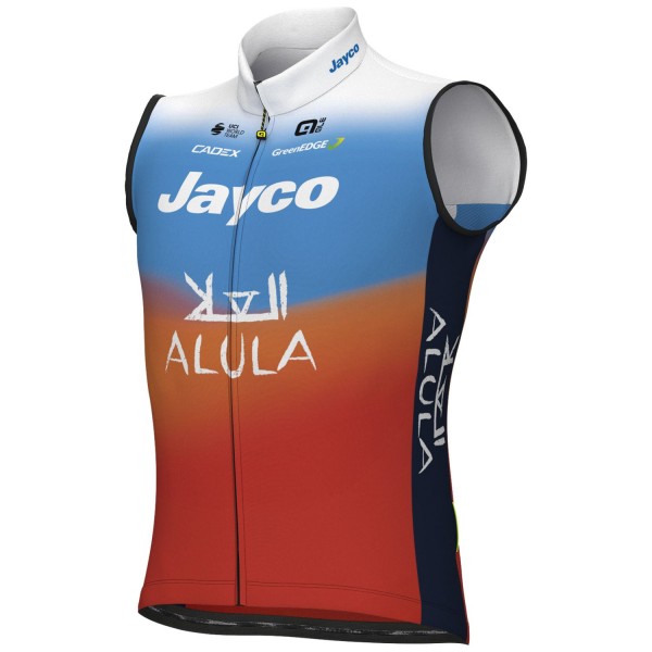 Abbigliamento uomo Gilet antivento Ale Team Jayco Alula 2024