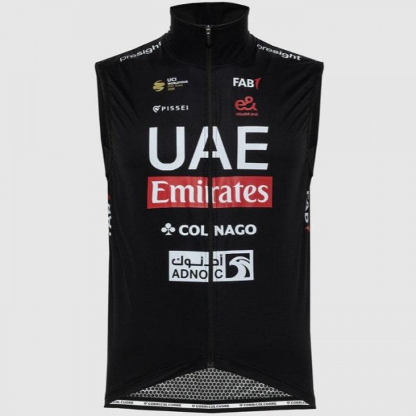 Abbigliamento uomo Gilet Bufera Pissei Team UAE 2024