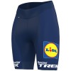 Abbigliamento donna: pantaloncini Santini Lidl Trek 2024 da donna