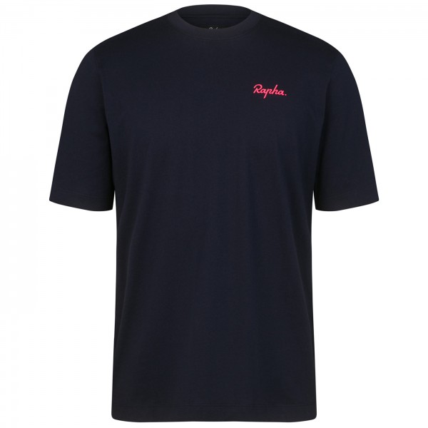 Abbigliamento uomo T-shirt con logo Rapha - Blu Abbigliamento uomo T-shirt con logo Rapha - Blu