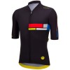 Abbigliamento Uomo Santini Tour de France 2024 Maglia Alpe d'Huez