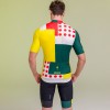 Abbigliamento Uomo Santini Tour de France 2024 Maglia Combo
