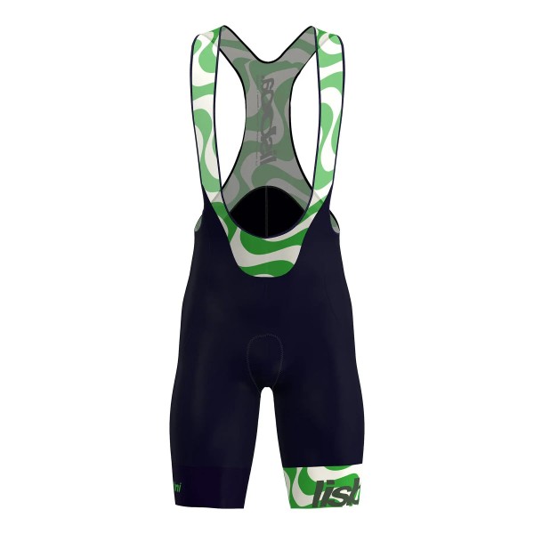 Abbigliamento maschile Pantaloncini con bretelle Santini Vuelta Espana 2024-Lisbona