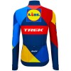 Maglia Santini Lidl Trek 2024 da uomo a maniche lunghe