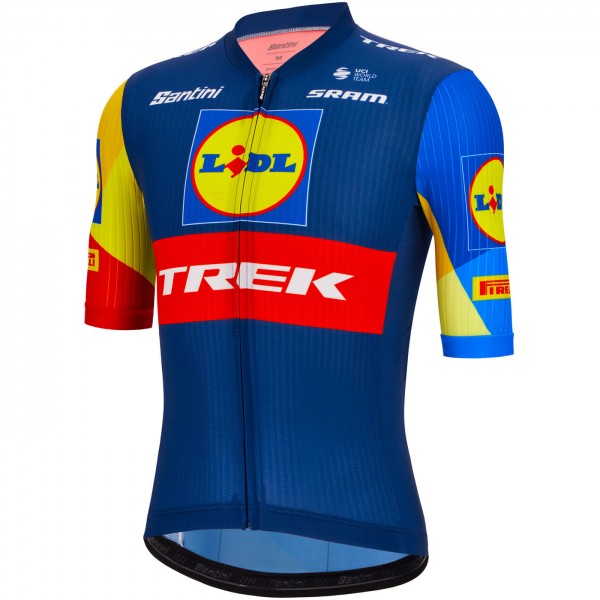 Abbigliamento uomo Maglia Santini Lidl Trek 2024 Team Original