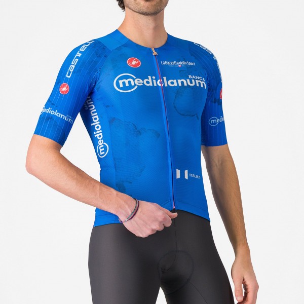 Abbigliamento uomo Maglia Giro d'Italia 2025 Race 8S blu