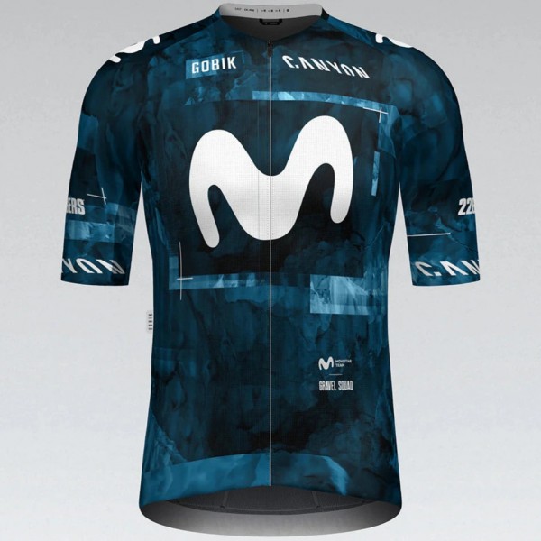 Abbigliamento uomo Maglia Gobik Movistar Team Gravel Squad 2025 Cx Pro 4.0