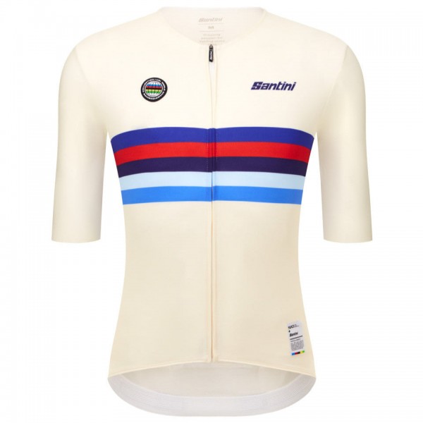 Maglia Santini Campione del Mondo UCI 2025 da uomo - Gran Bretagna