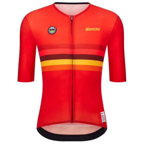 Abbigliamento Uomo Maglia Santini Campione del Mondo UCI 2025 - Spagna