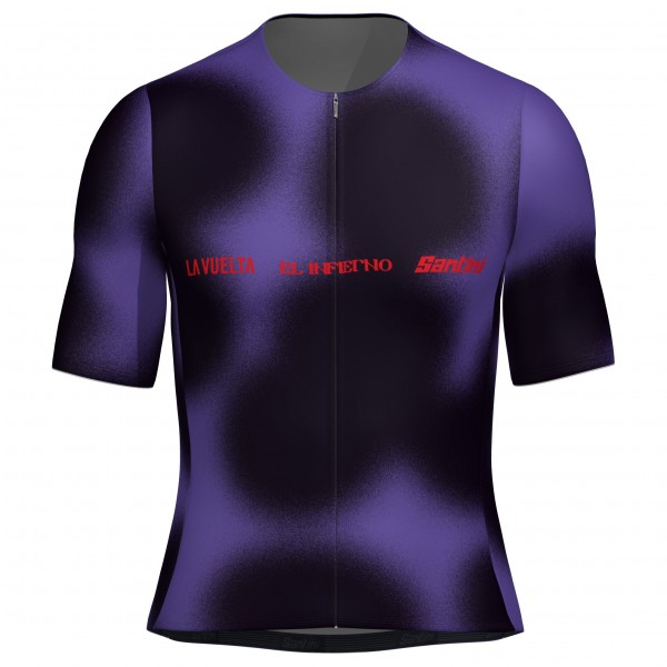 Abbigliamento Uomo Maglia Santini Vuelta Espana 2025 - Angliru