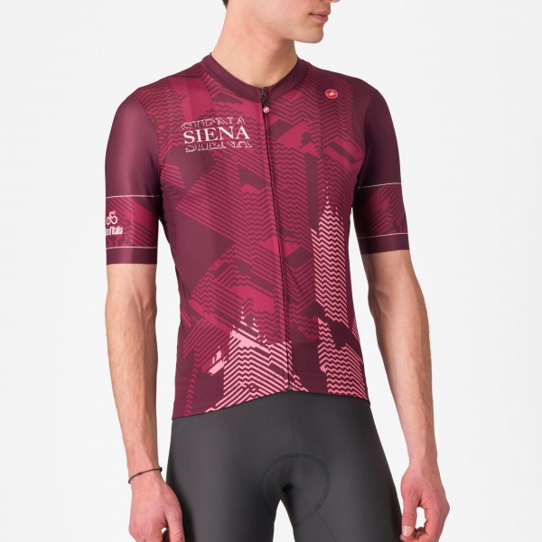 Maglia Siena Giro d'Italia 2025 da uomo