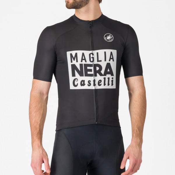 Abbigliamento uomo Maglia Vintage Giro d'Italia 2025 - Nera