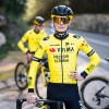 Abbigliamento Uomo Maglia a Manica Lunga Team Visma Lease a Bike 2025