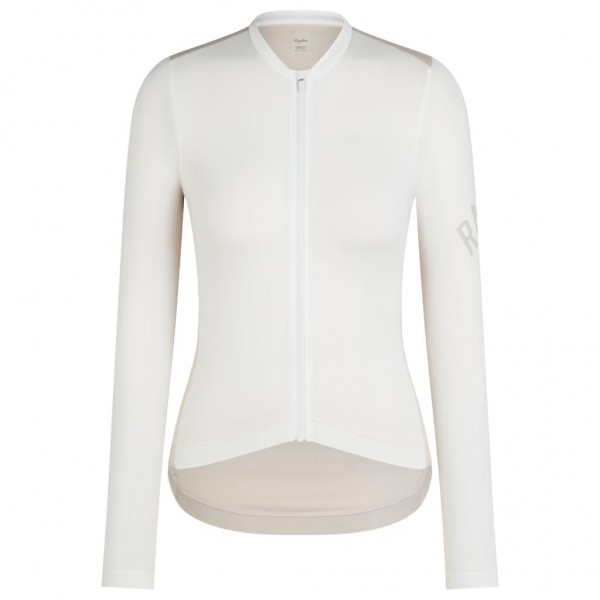 Maglia a maniche lunghe Rapha Pro Team Lightweight da donna - Bianca