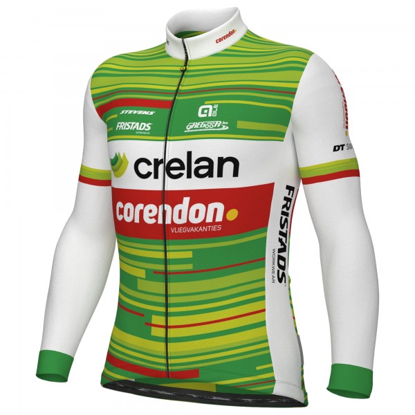 Abbigliamento uomo Maglia a maniche lunghe Ale Crelan Corendon 2025