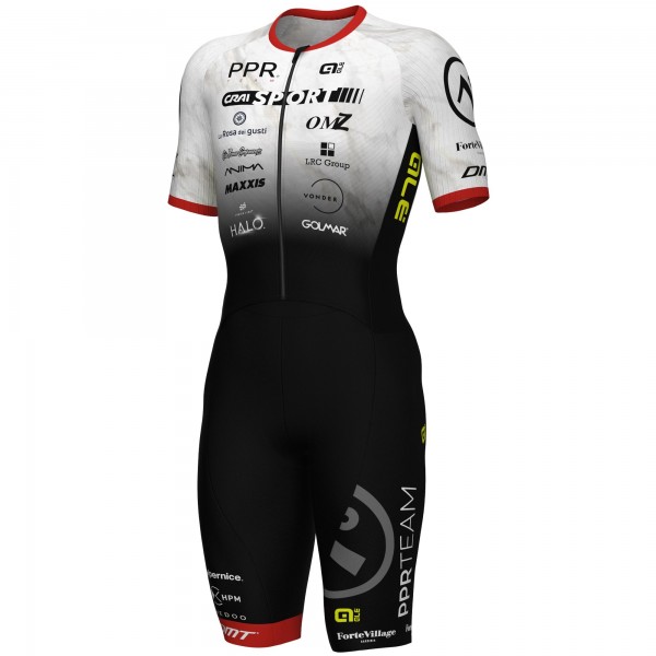 Abbigliamento uomo Body intero Ale PPR Pro Triathlon Team 2025