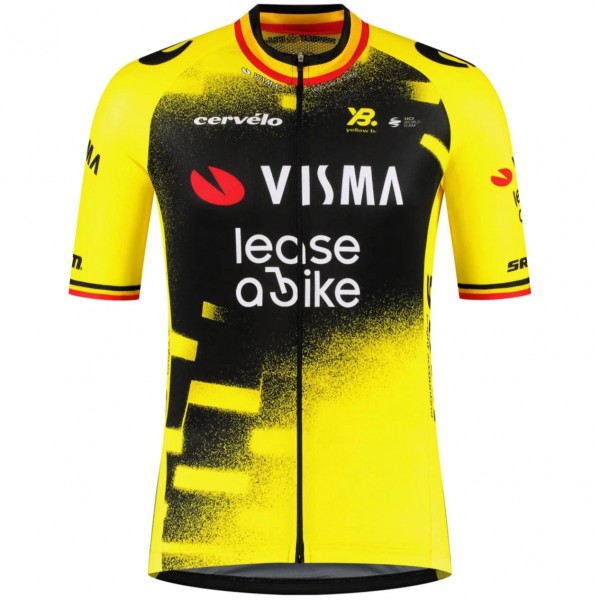 Abbigliamento Uomo Maglia Team Visma Lease a Bike 2025 The Wingbeat - Wout Van Aert