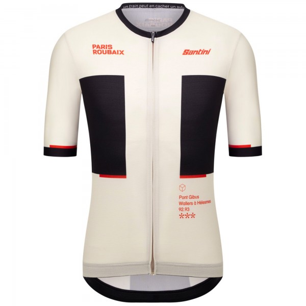 Abbigliamento Uomo Maglia Santini Paris Roubaix 2025