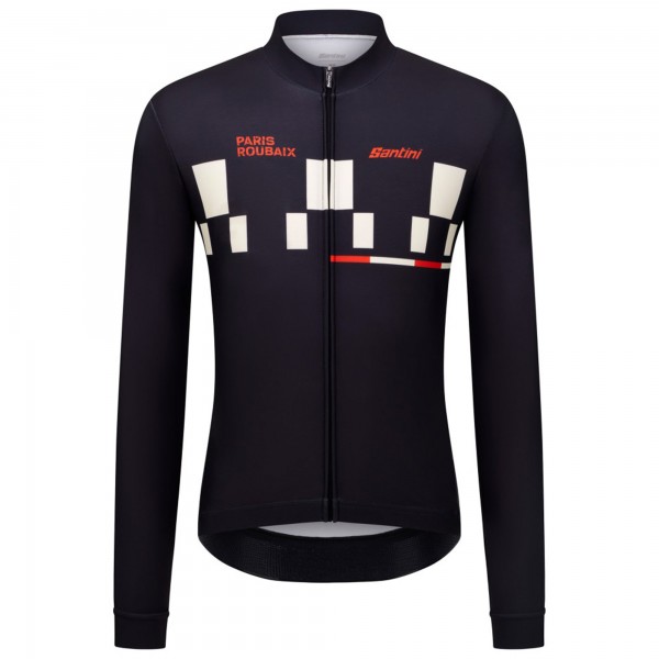 Abbigliamento uomo Maglia a maniche lunghe Santini Paris Roubaix 2025