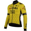 Abbigliamento Uomo Maglia a Manica Lunga Premium Team Visma Lease a Bike 2025