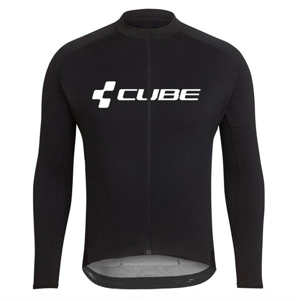 2018 Cube nero Maglia Ciclismo Manica Lunga 45443VP
