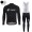 2018 Cube nero winter thermal fleece Abbigliamento Ciclismo Maglia Ciclismo Manica Lunga e Salopette Lunga 54159JY