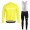 2018 Cube jaune Abbigliamento Ciclismo Maglia Ciclismo Manica Lunga e Salopette Lunga 67996IE