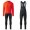 Completo Ciclismo 2020 Specialized rosso Squadre thermique Maglia Ciclismo Manica Lunga e Salopette Lunga