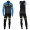 Completo Ciclismo 2020 Nalini Thebe nero-blu Squadre thermique Maglia Ciclismo Manica Lunga e Salopette Lunga
