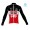 Completo Ciclismo 2020 Lotto Soudal rosso Squadre thermique Maglia Ciclismo Manica Lunga