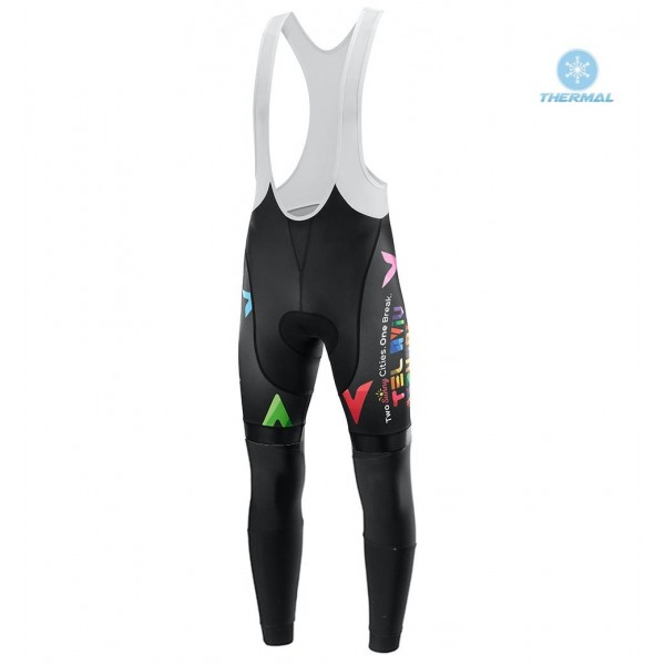 Completo Ciclismo 2020 ISRAEL STAT-UP NATION Squadre Salopette Lunga Ciclismo thermique