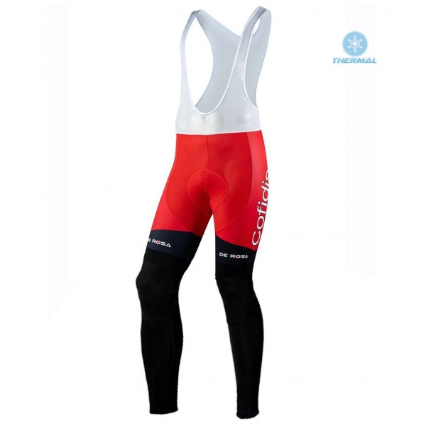 Completo Ciclismo 2020 Cofidis Pro Squadre Salopette Lunga Ciclismo thermique