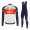 Completo Ciclismo 2020 Trek Segafredo Usine Racing bianca-rosso Squadre Maglia Ciclismo Manica Lunga e Salopette