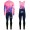 Completo Ciclismo 2020 EF Pro Cycling Rose Squadre Maglia Ciclismo Manica Lunga e Salopette