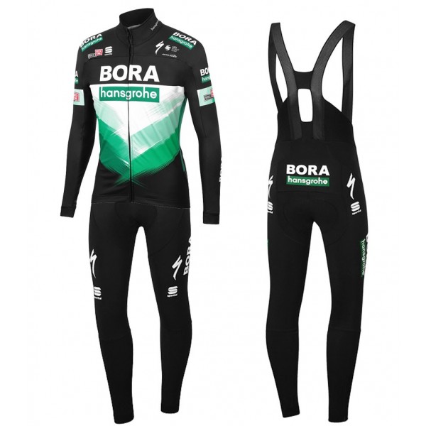 Completo Ciclismo 2020 Bora Pro Squadre Maglia Ciclismo Manica Lunga e Salopette