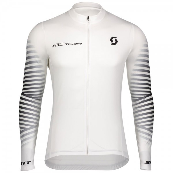 Completo Ciclismo 2020 Scott RC 1.0 bianca Squadre Maglia Ciclismo Manica Lunga