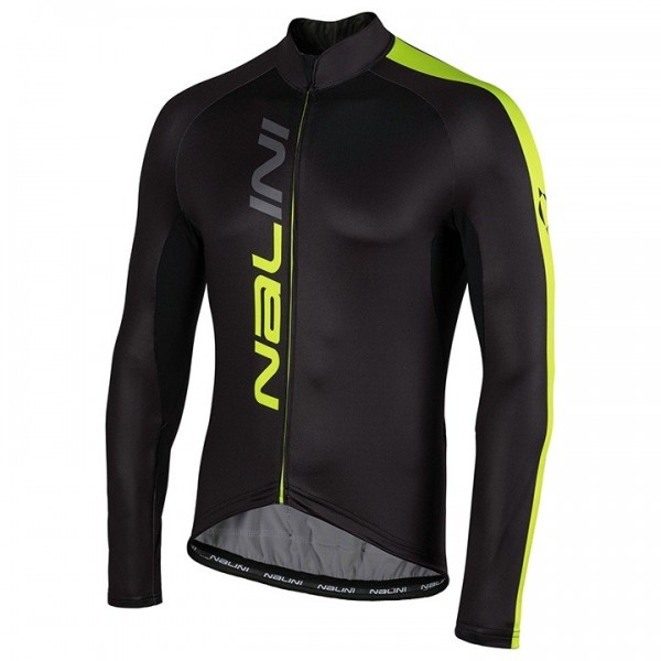 Completo Ciclismo 2020 Nalini LW nero-giallo Squadre Maglia Ciclismo Manica Lunga