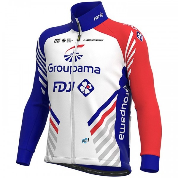 Completo Ciclismo 2020 FDJ Squadre Maglia Ciclismo Manica Lunga