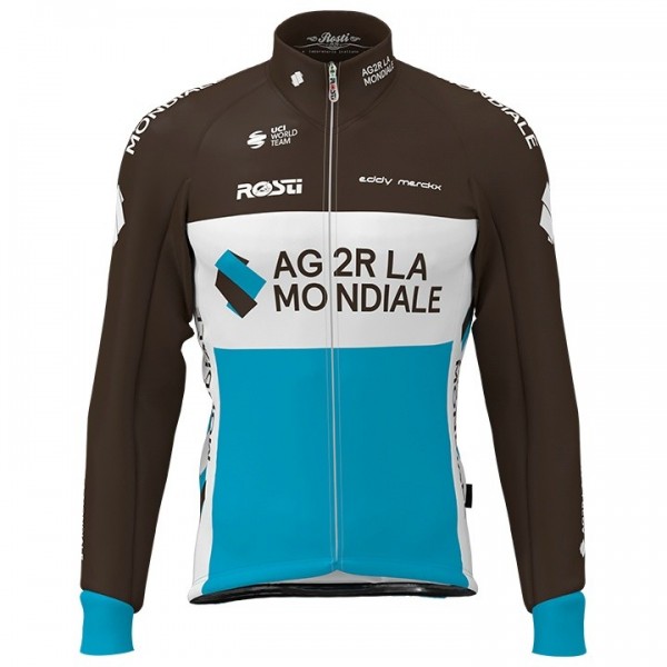 Completo Ciclismo 2020 AG2R Squadre Maglia Ciclismo Manica Lunga
